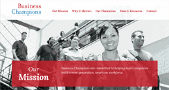 Desktop Screenshot of businesschampions.org